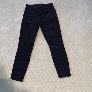 JBrand black corduroy skinny jeans